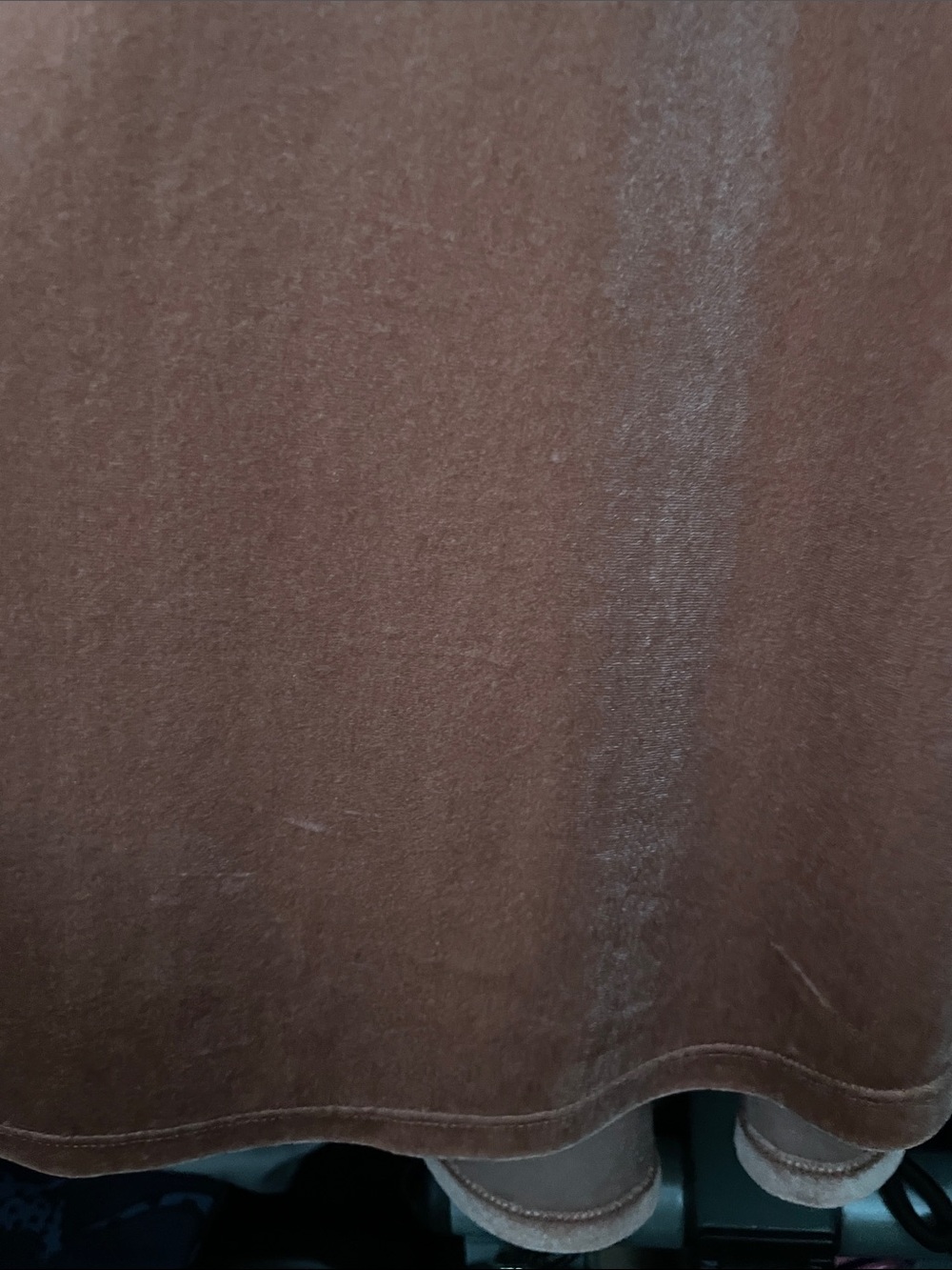 Velvet Wrap-Front Dress in Dusty Rose by Divided/H&M size 12 (M) - Picture 7 of 7